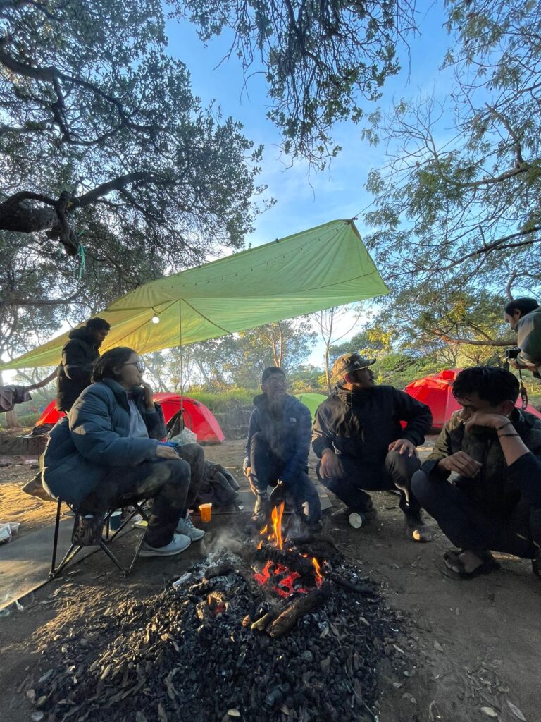 suasana camp Papandayan